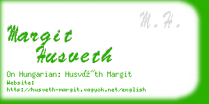 margit husveth business card